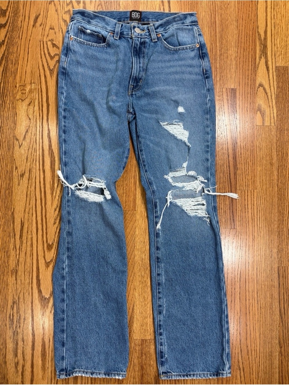 Urban Outfitters BDG Distressed Bootcut Jeans